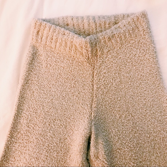 Kim Kardashian SKIMS Cozy Knit Pant - Stone Color - Picture 3 of 3